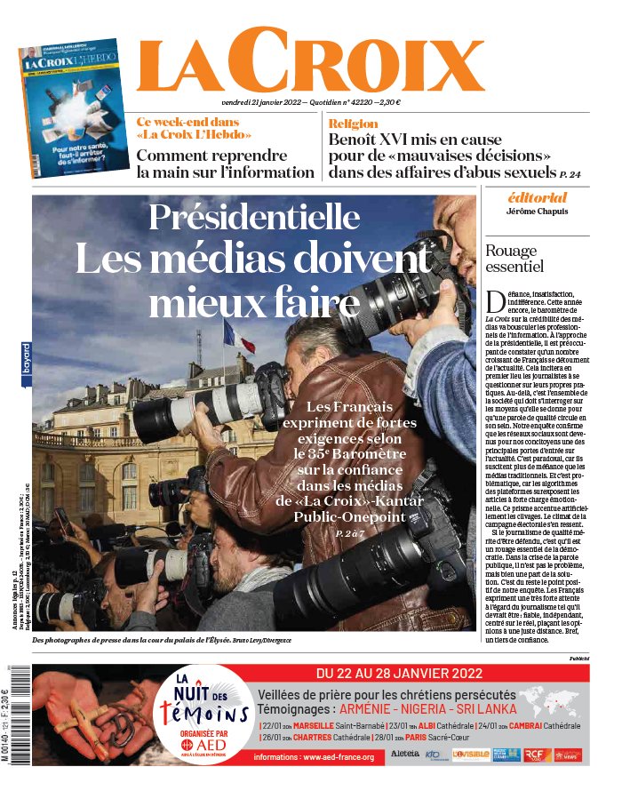 Crédibilité Des Médias : La Presse écrite Et La Radio En Tête Du ...